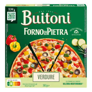 BUITONI FORNO DI PIETRA VERDURE GRIGLIATE TIEFKÜHLPIZZA 380G