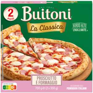 BUITONI PIZZA LA CLASSICA PRSCIUTTO E FORMAGGIO 2 X 350 G 