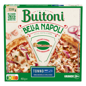 BUITONI BELLA NAPOLI TONNO PIZZA SURGELÉE 455G